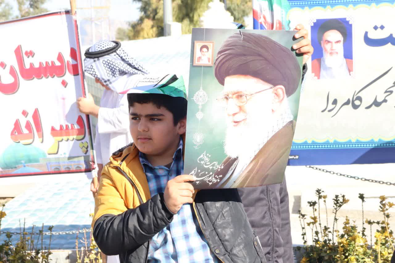 مراسم-گرامیداشت-یوم‌الله-۹-دی-با-حضور-پرشور-مردم-بهارستان-برگزار-شد